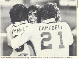 NASL Soccer Vancouver Whitecaps 78 home back bob cambell