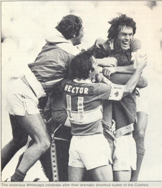 NASL Soccer Vancouver Whitecaps 79 road back kevin hector